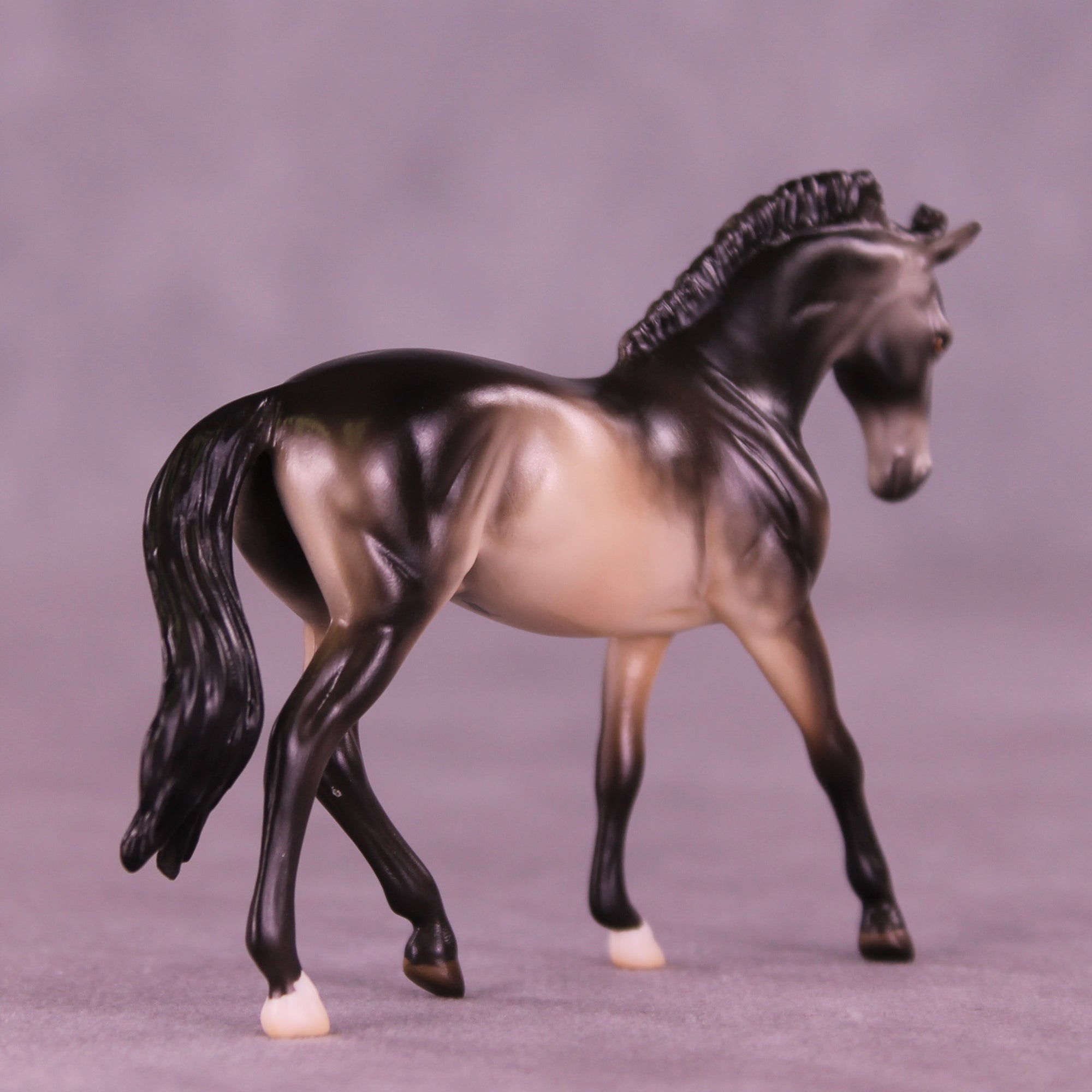 Mini Upsilon OOAK EFCM Chip Warmblood by Ashley Palmer & Melanie Miller SCD26