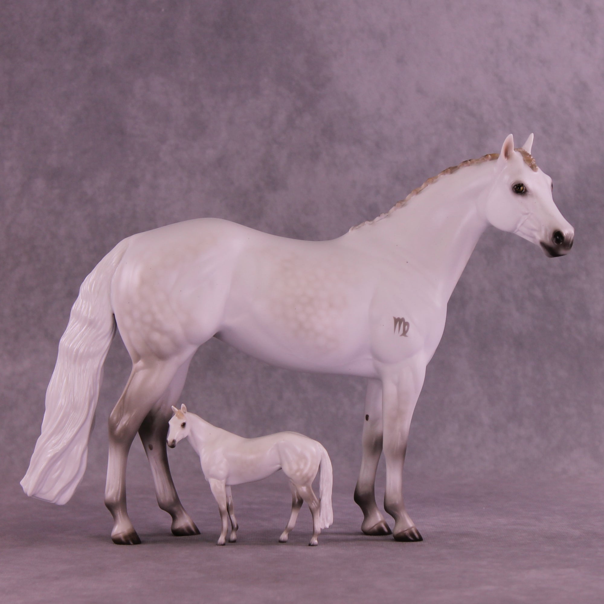 Mini Spica OOAK EFCM Chip Stock Horse by Ashley Palmer & Melanie Miller SCD26