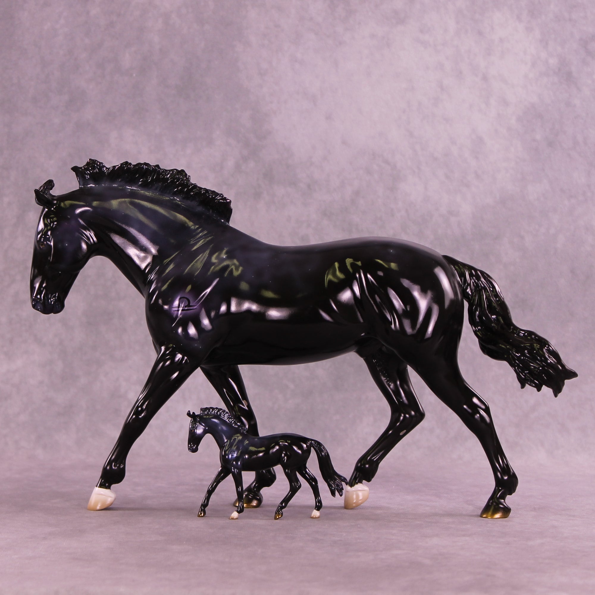 Mini Brachium OOAK EFCM Chip Warmblood by Ashley Palmer & Melanie Miller SCD26