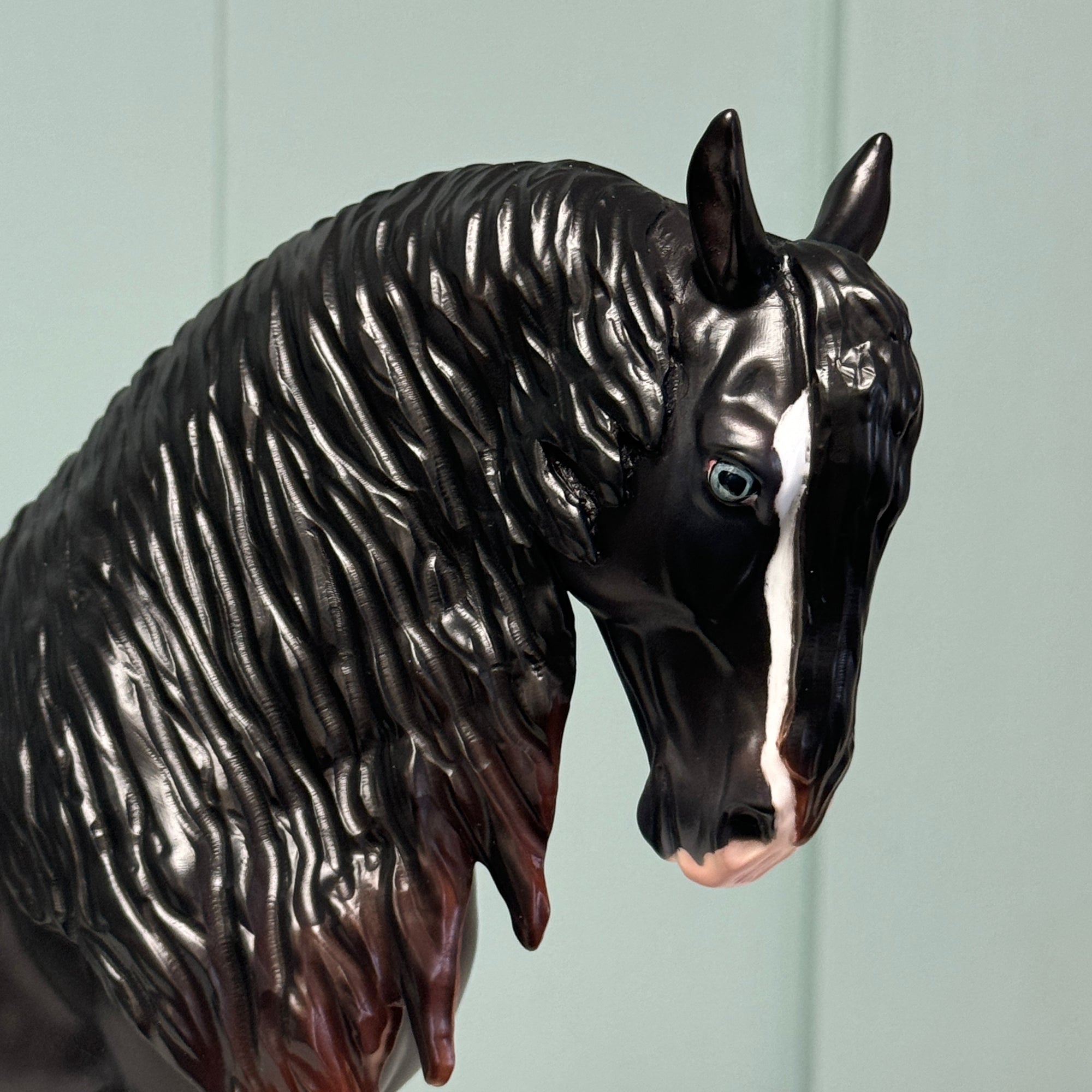 Summer Evening OOAK Dapple Black Andalusian By Ashley Palmer EQ24