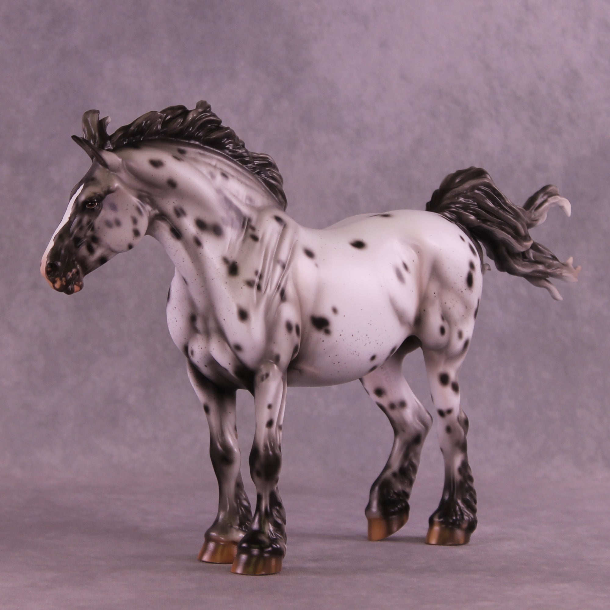 She Sees Spots OOAK FCM Bunny by Carissa Mathews DDOOAKs26