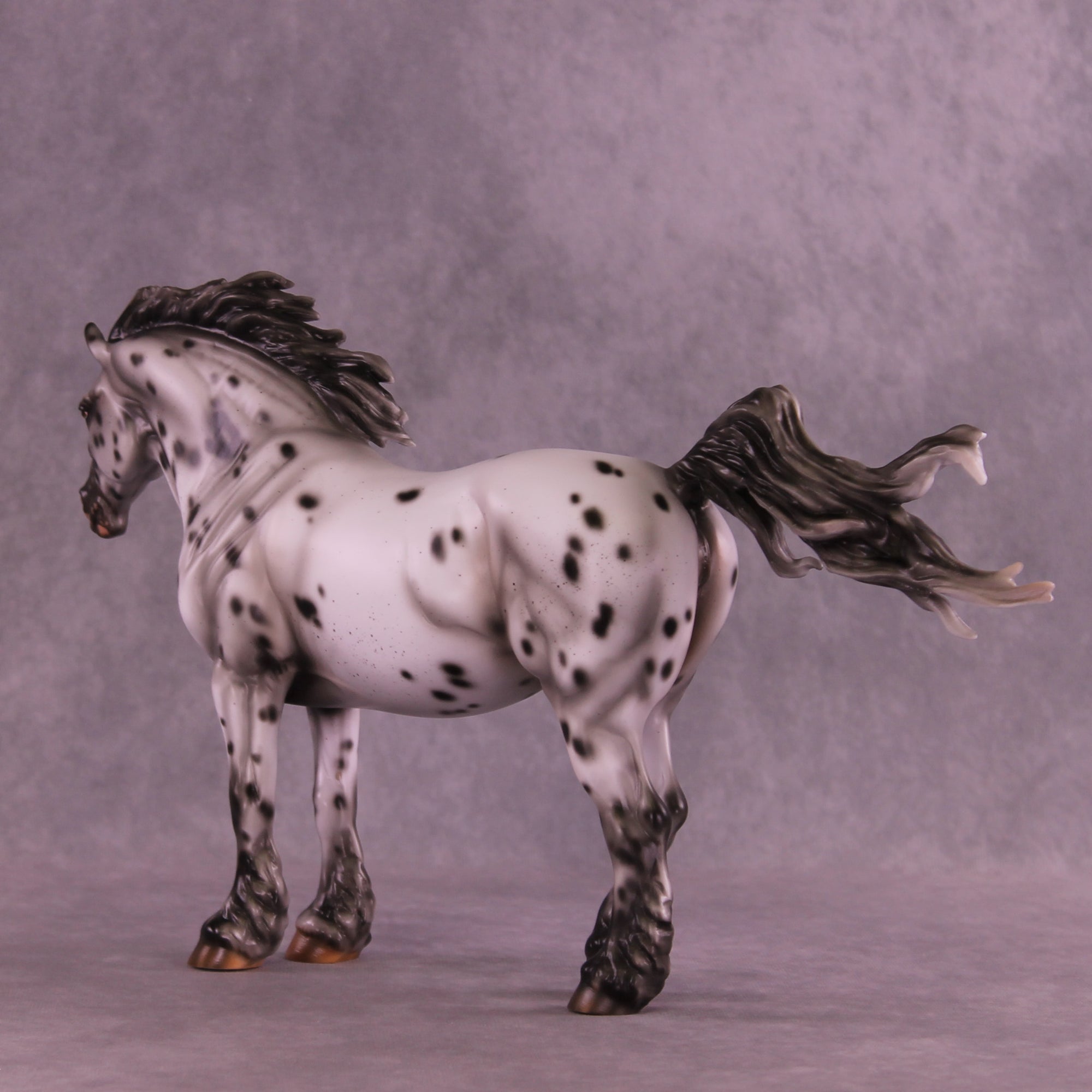 She Sees Spots OOAK FCM Bunny by Carissa Mathews DDOOAKs26