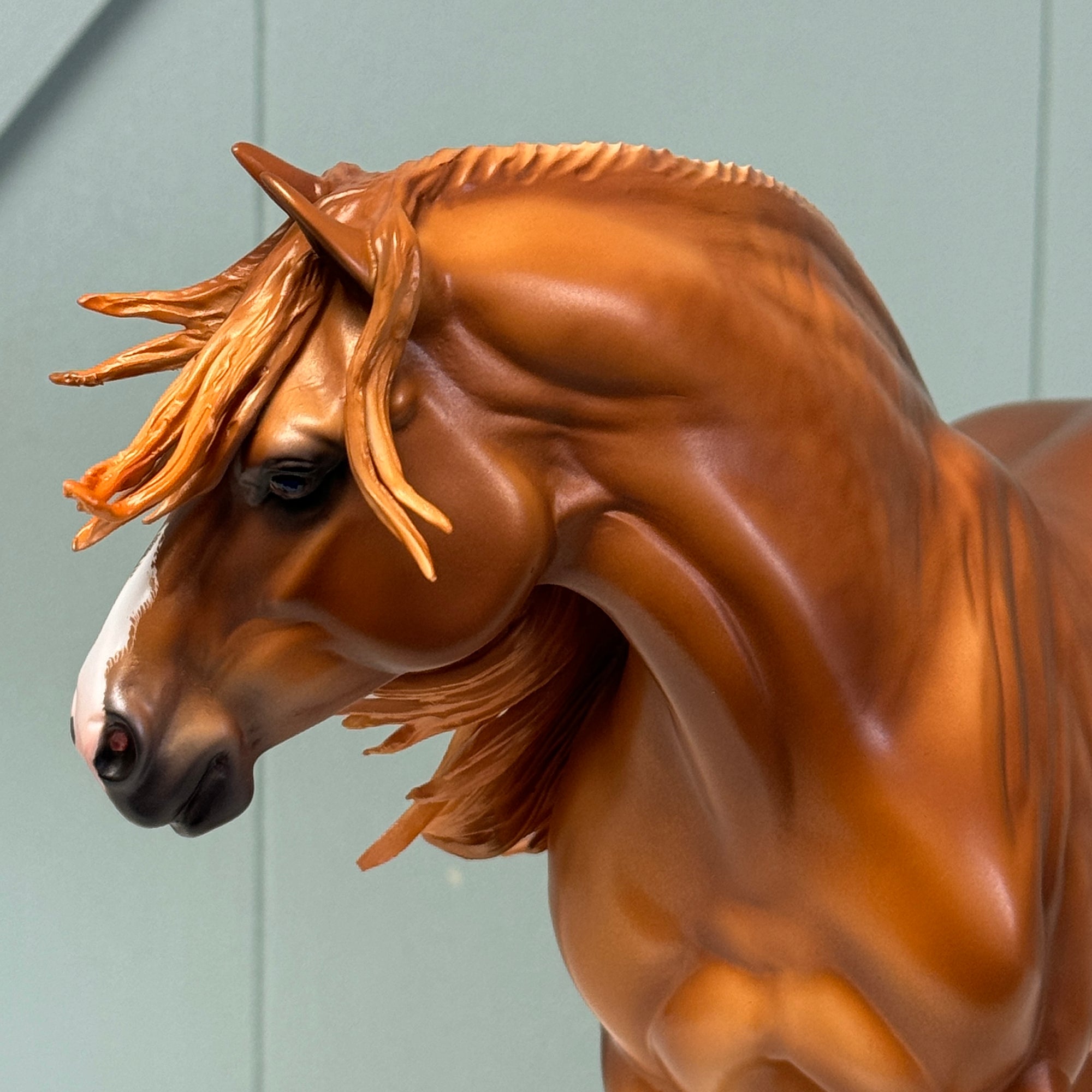 Bethesda OOAK Dappled Chestnut Custom Heavy Draft By Caroline Boydston - Best Offer