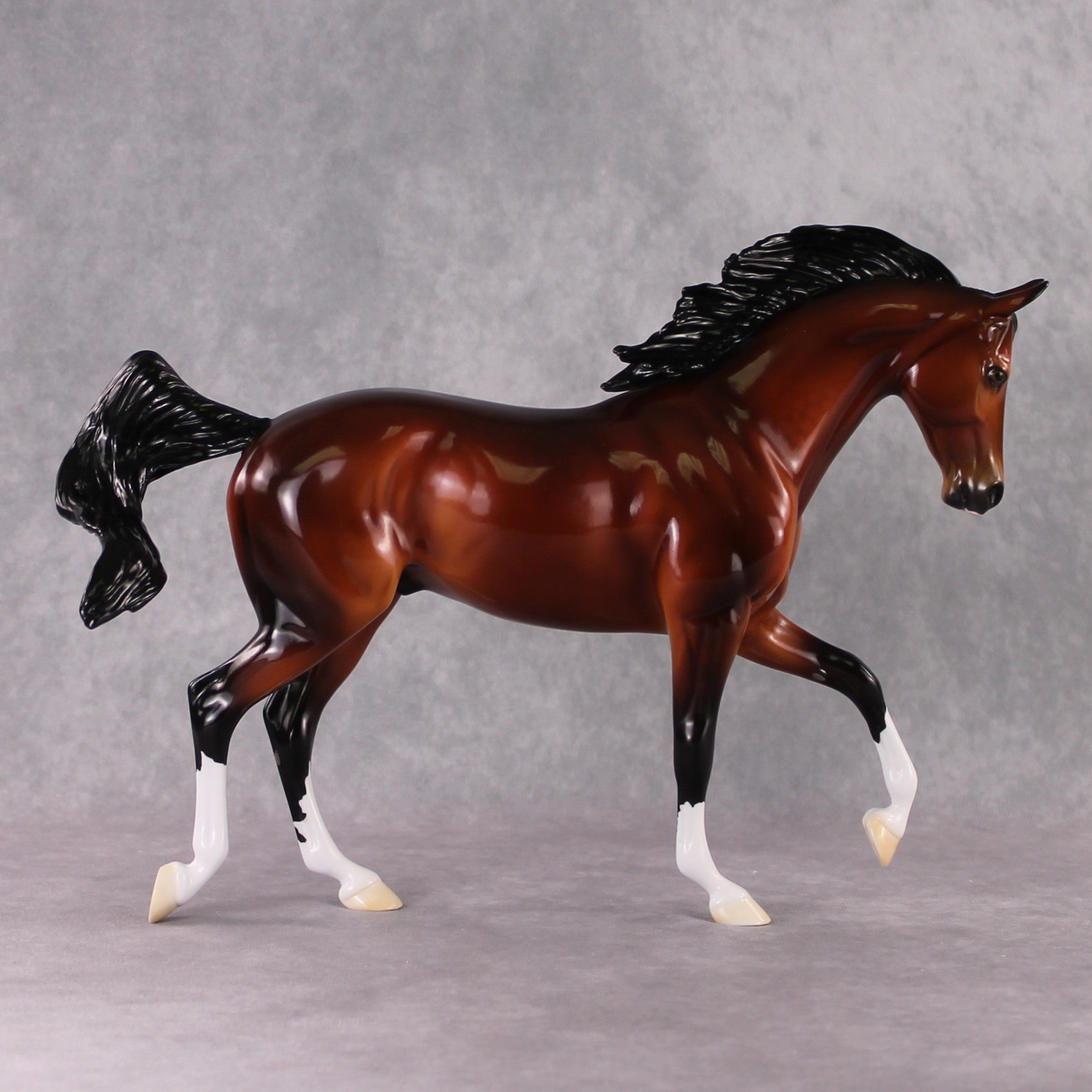 "Ace" Glossy Thoroughbred By Ellen Robbins