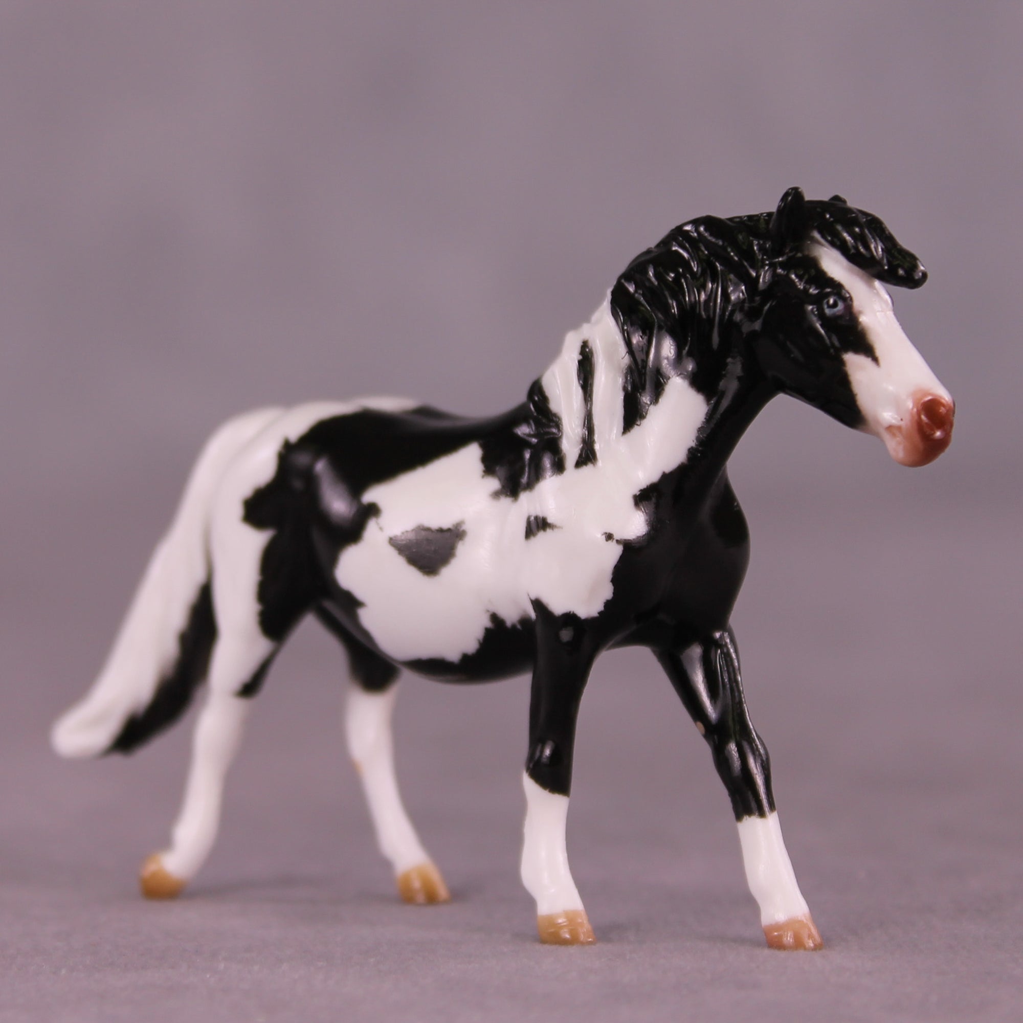 Black Bean OOAK Chip Pony by Kike (Enrique) Duarte LHS25