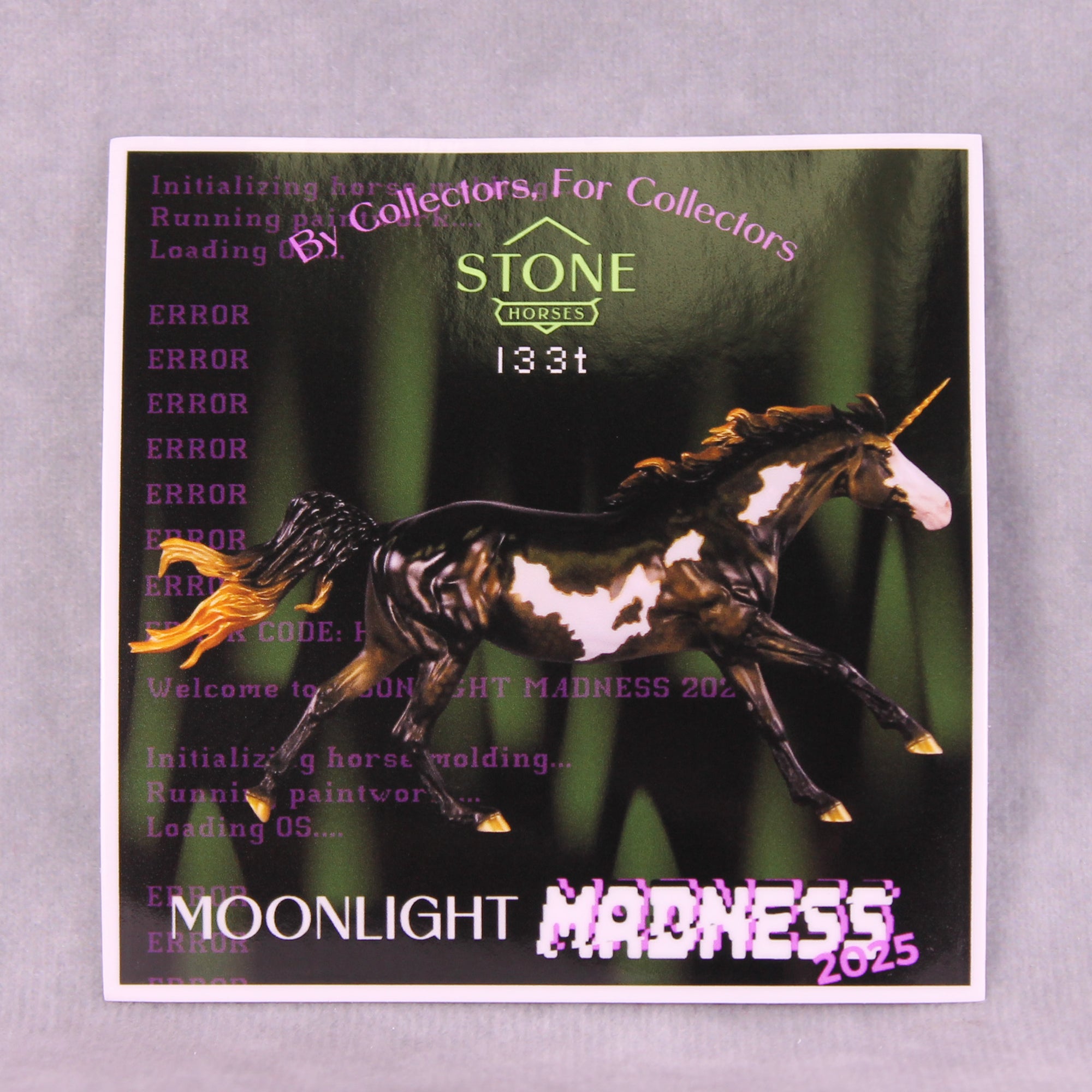 Moonlight Madness l33t Sticker 2025 Limited Edition