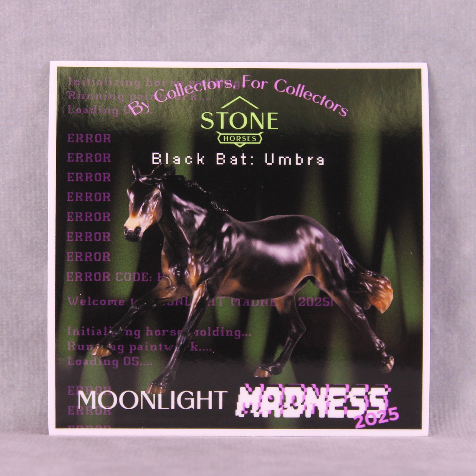 Moonlight Madness Black Bat: Umbra Sticker 2025 Limited Edition