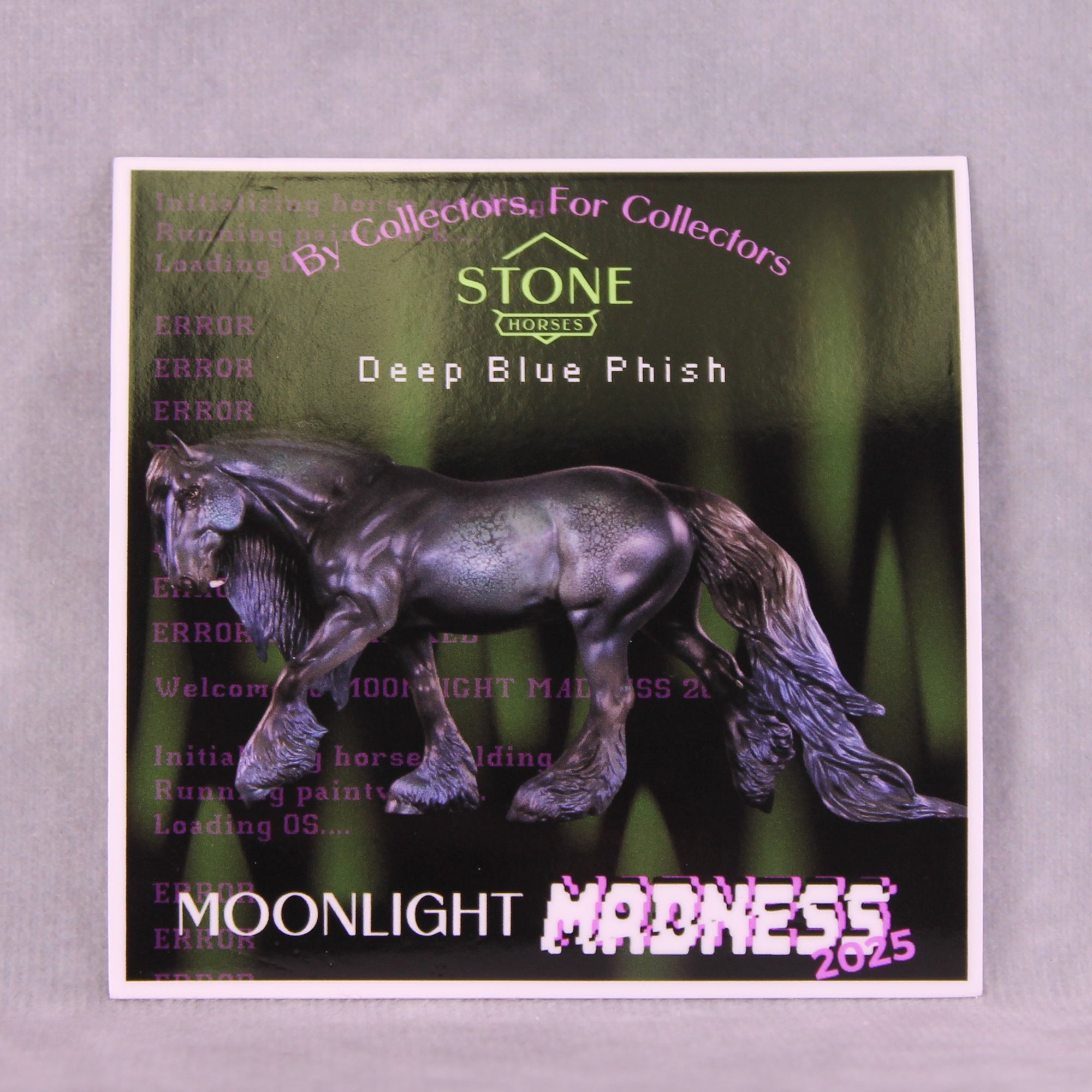 Moonlight Madness Deep Blue Phish Sticker 2025 Limited Edition