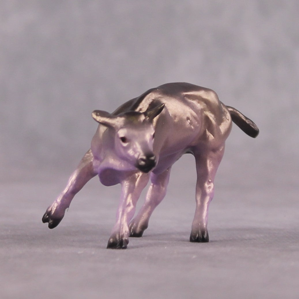 "Cherie" LE-5 Brass & Violet Pangare Deco Calf Chip By Jamie Adamson $99 Chips Sale 03/03/2025