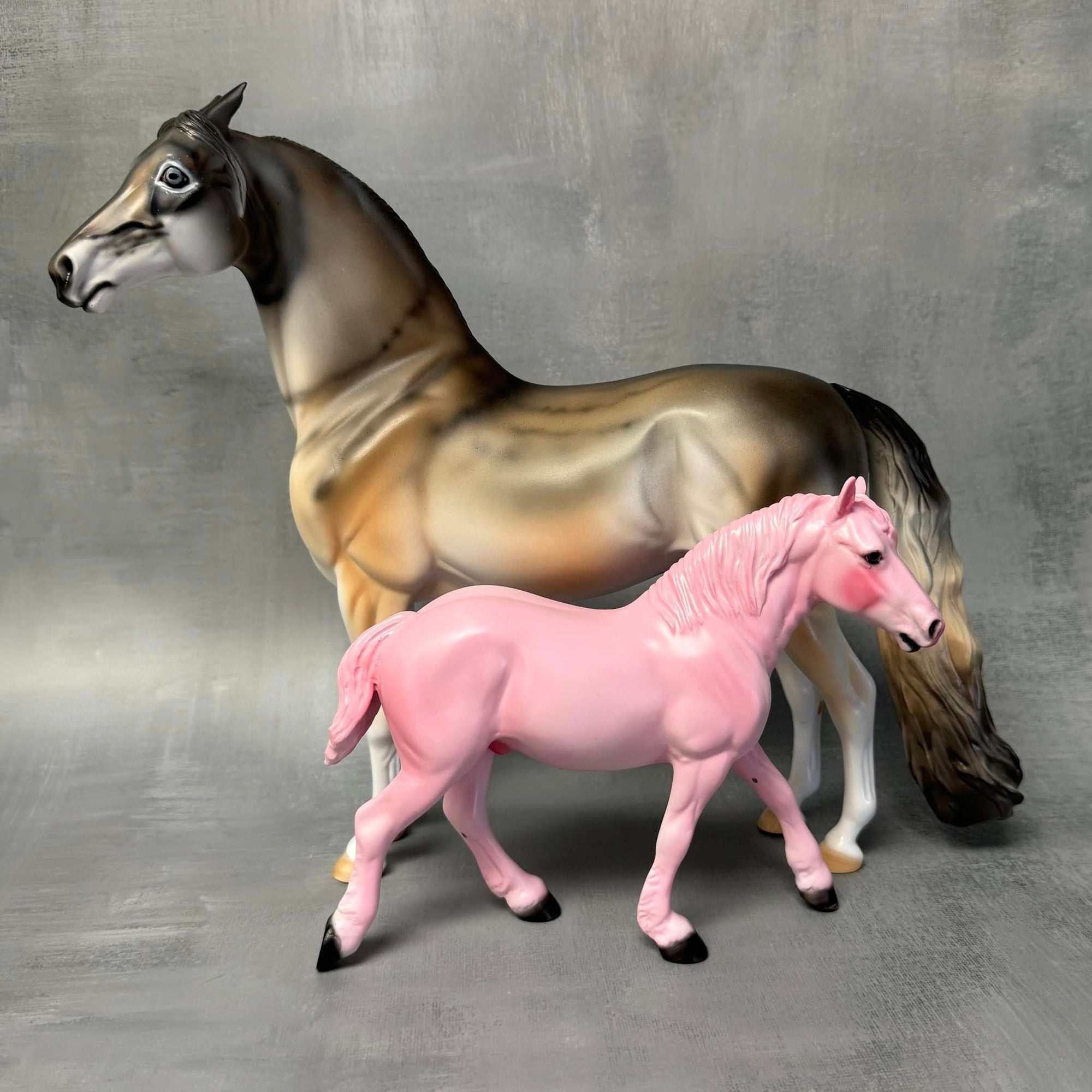 Big Bad Wolf - LE-5 Three Little Pigs Fairy Tale Deco Wolf Pinned Eared Morgan By Dawn Quick FTL24