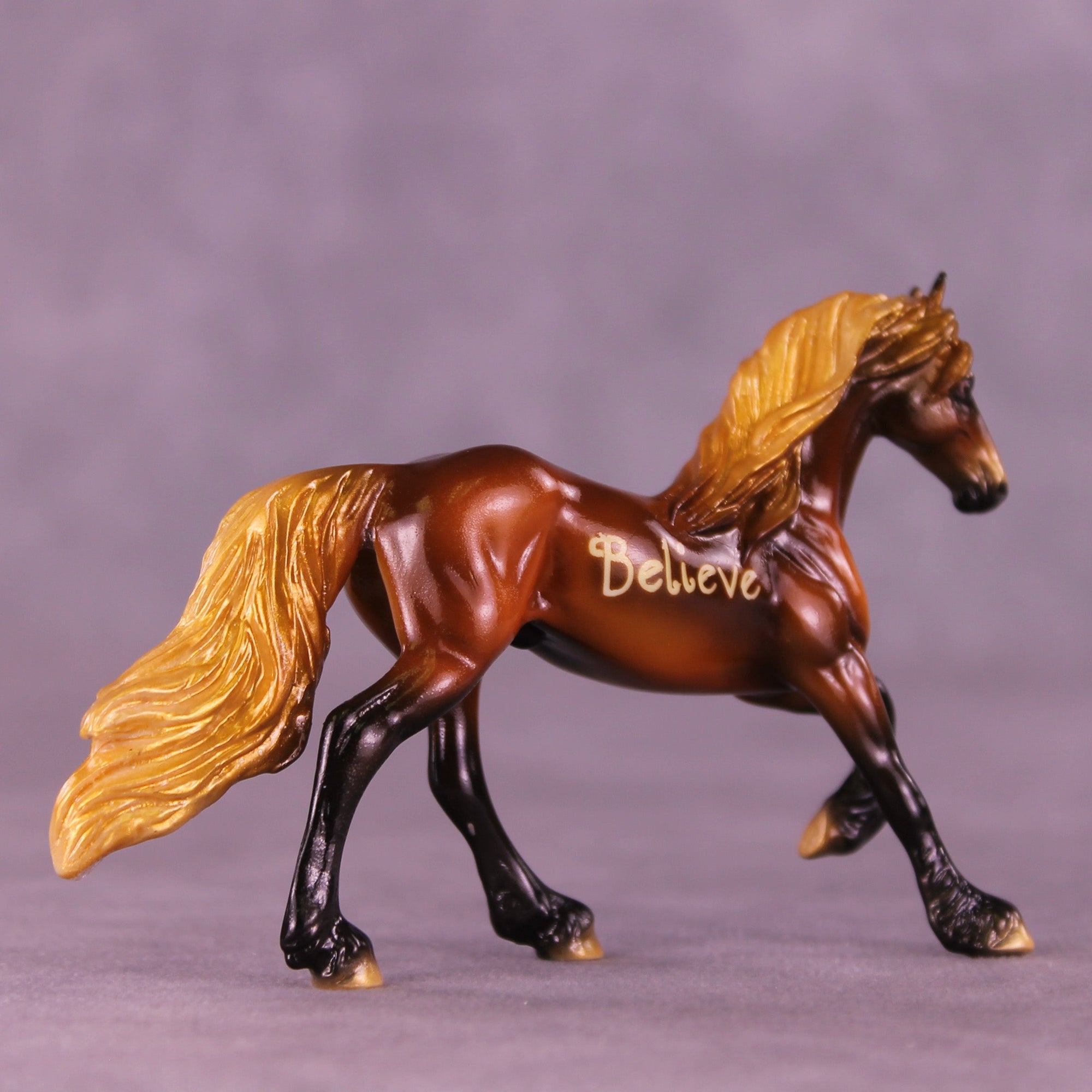 Believe in Dreams OOAK Chip Friesian by Enrique Duarte HS25