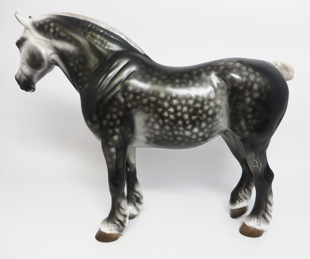 BETSY-OOAK STAR DAPPLE GREY BUNNY BY SHERYL LEISURE WHS 2017