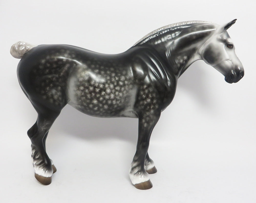 BETSY-OOAK STAR DAPPLE GREY BUNNY BY SHERYL LEISURE WHS 2017