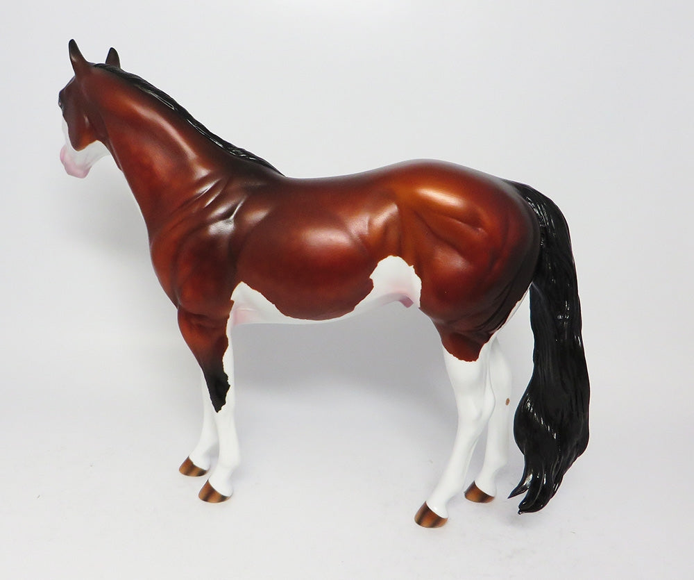 BLACKFOOT-OOAK BAY SPLASH ISH MODEL HORSE EQ 2017