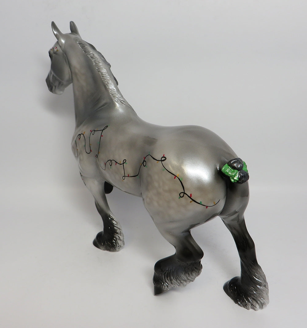 BY JOLLY-OOAK CHRISTMAS DECORATOR TROTTING DRAFTER WHS 17