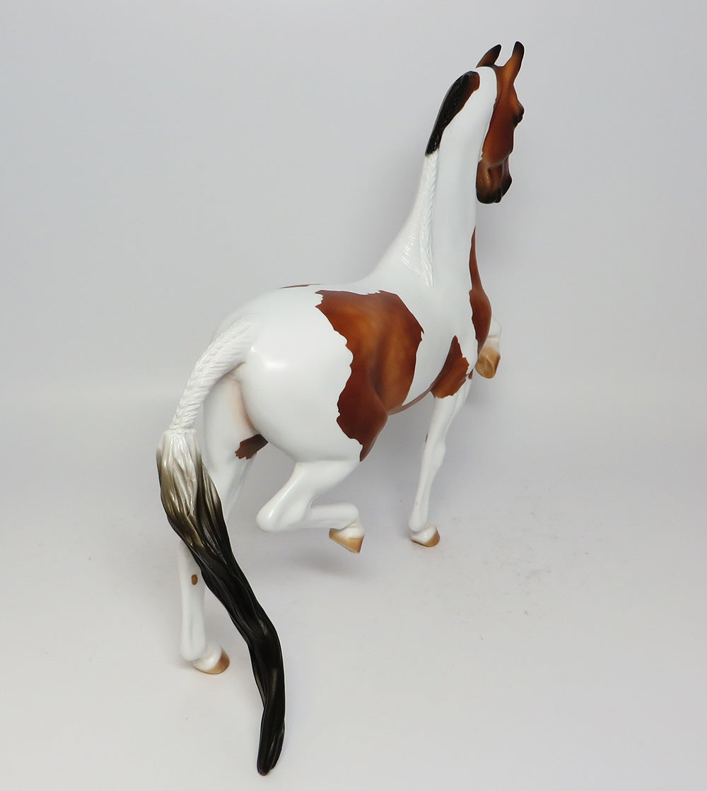 CARNEGIE HALL LE-5 BAY PINTO WITH BRAIDED MANE AND TAIL EQ 2017