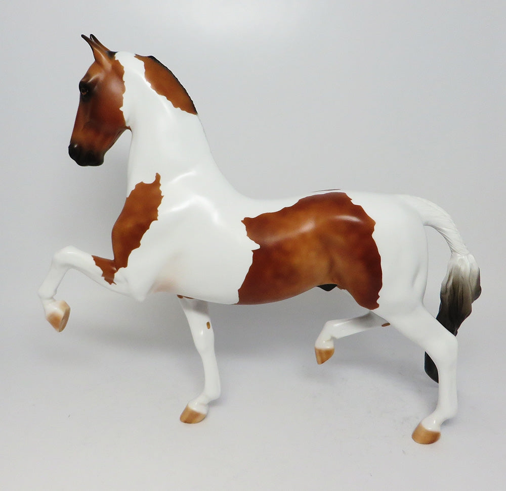 CARNEGIE HALL LE-5 BAY PINTO WITH BRAIDED MANE AND TAIL EQ 2017