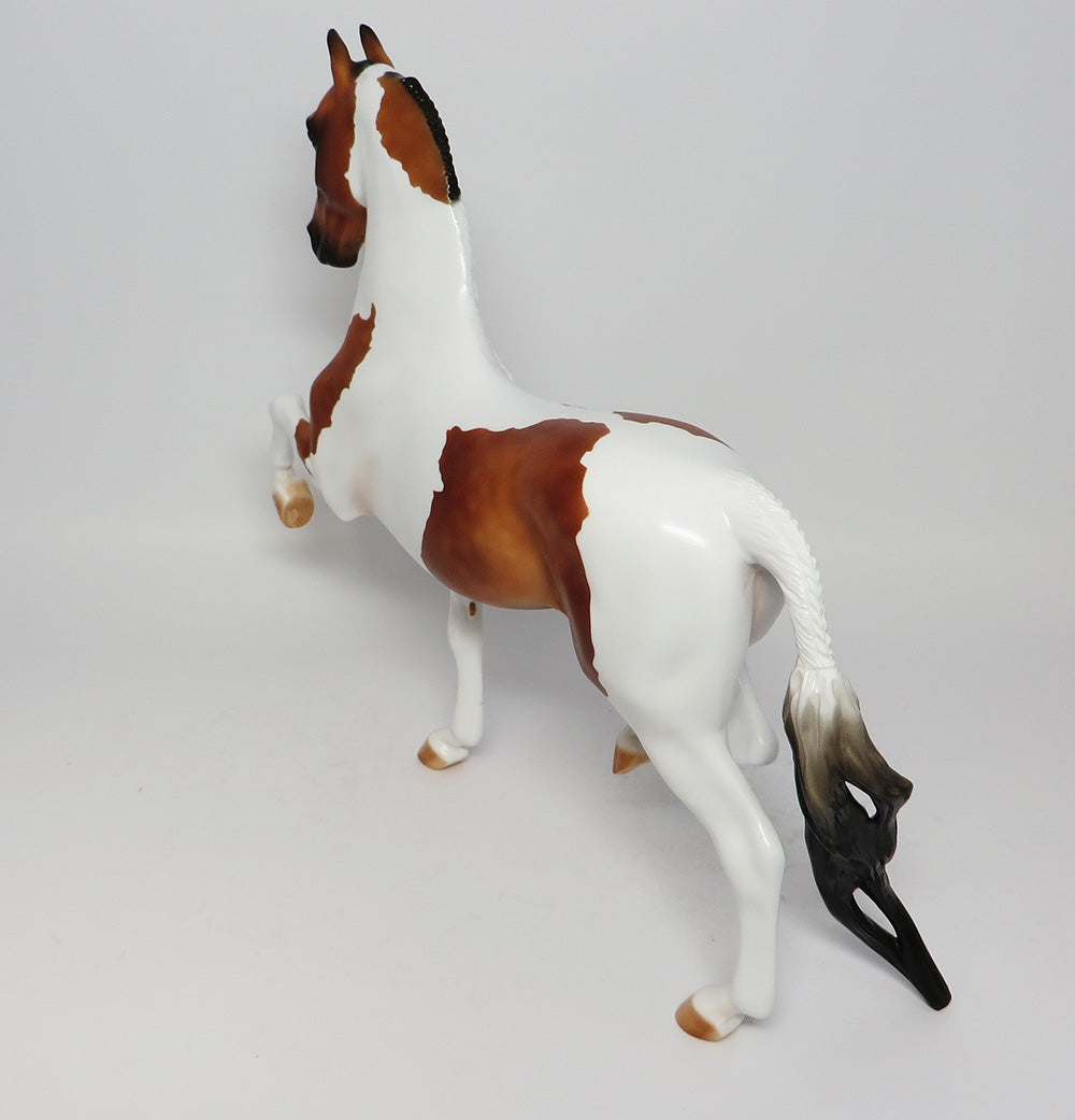 CARNEGIE HALL LE-5 BAY PINTO WITH BRAIDED MANE AND TAIL EQ 2017