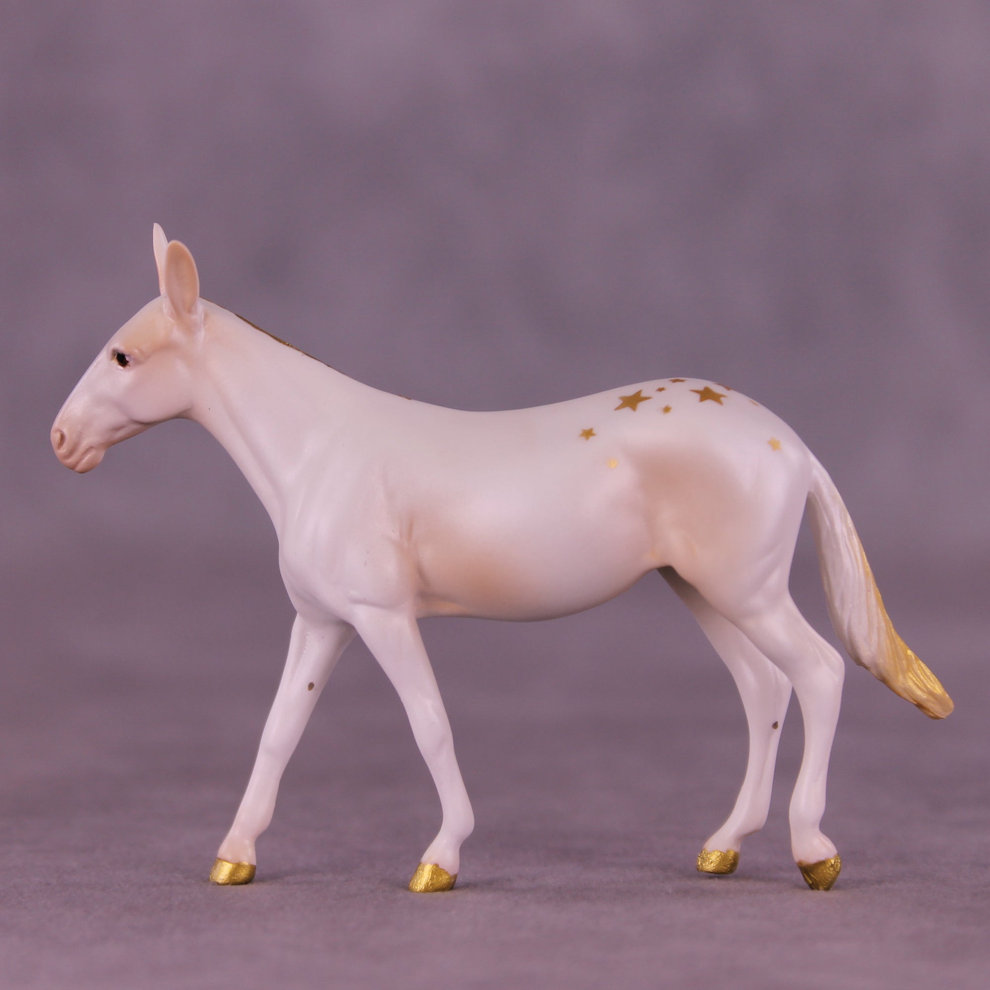 Christmas Star OOAK Chip Mule by Anna Rieck HS25