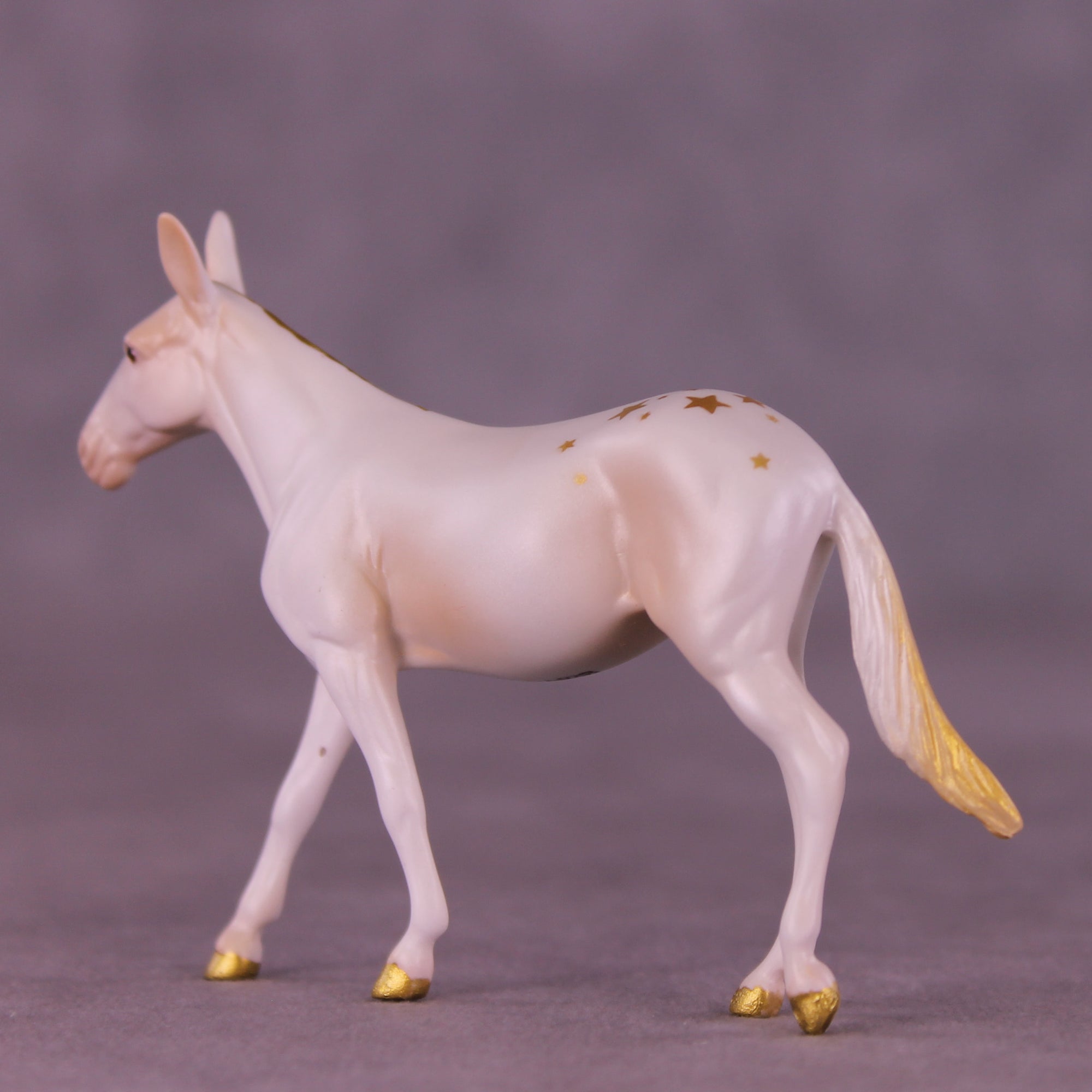 Christmas Star OOAK Chip Mule by Anna Rieck HS25