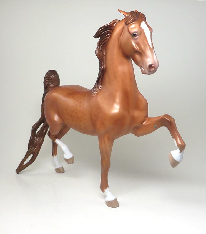 stunning champagne mustang