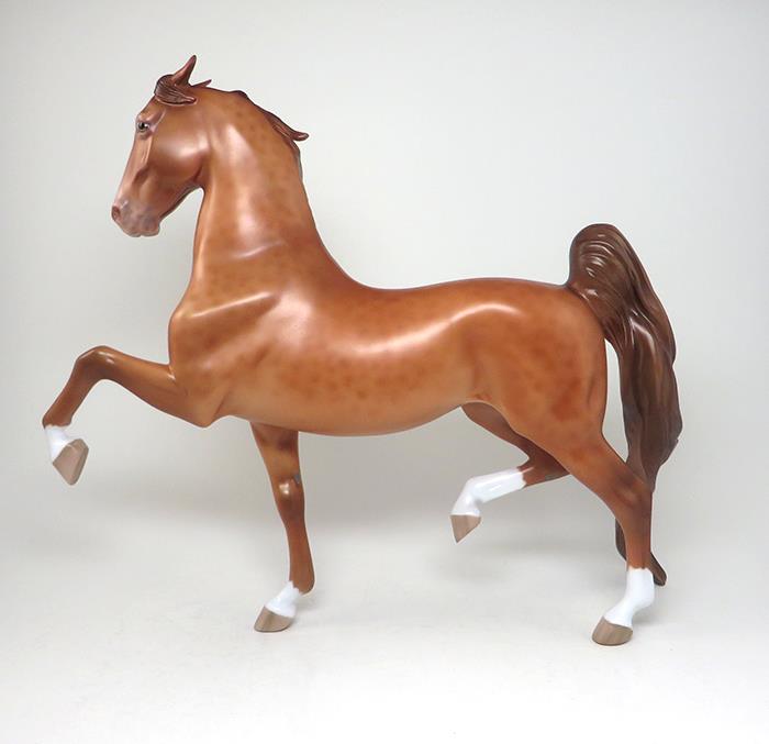 stunning champagne saddlebred