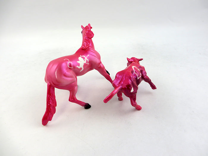 DINA-OOAK VALENTINE DECORATOR CUTTER AND CALF 2/6