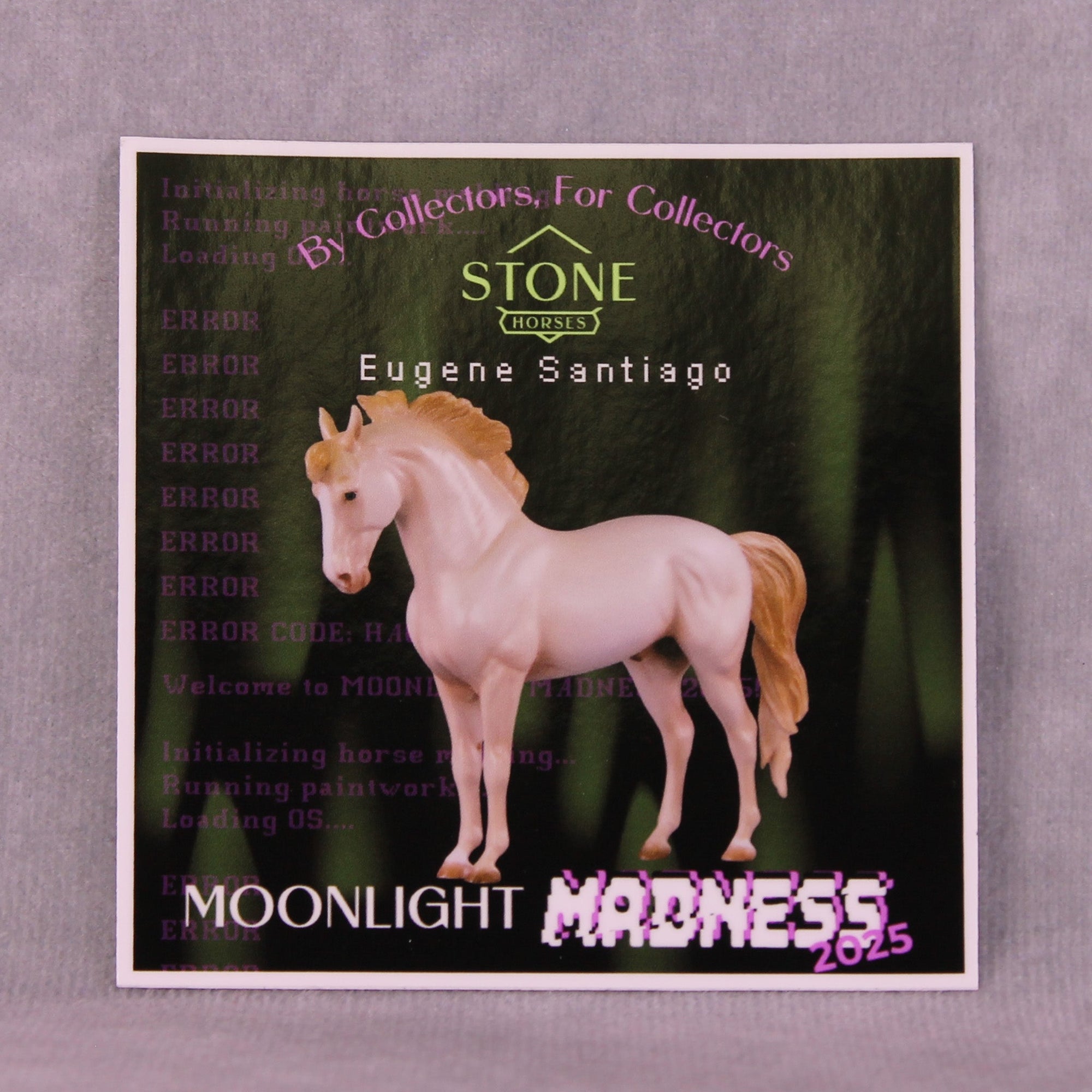 Moonlight Madness Eugene Santiago Sticker 2025 Limited Edition
