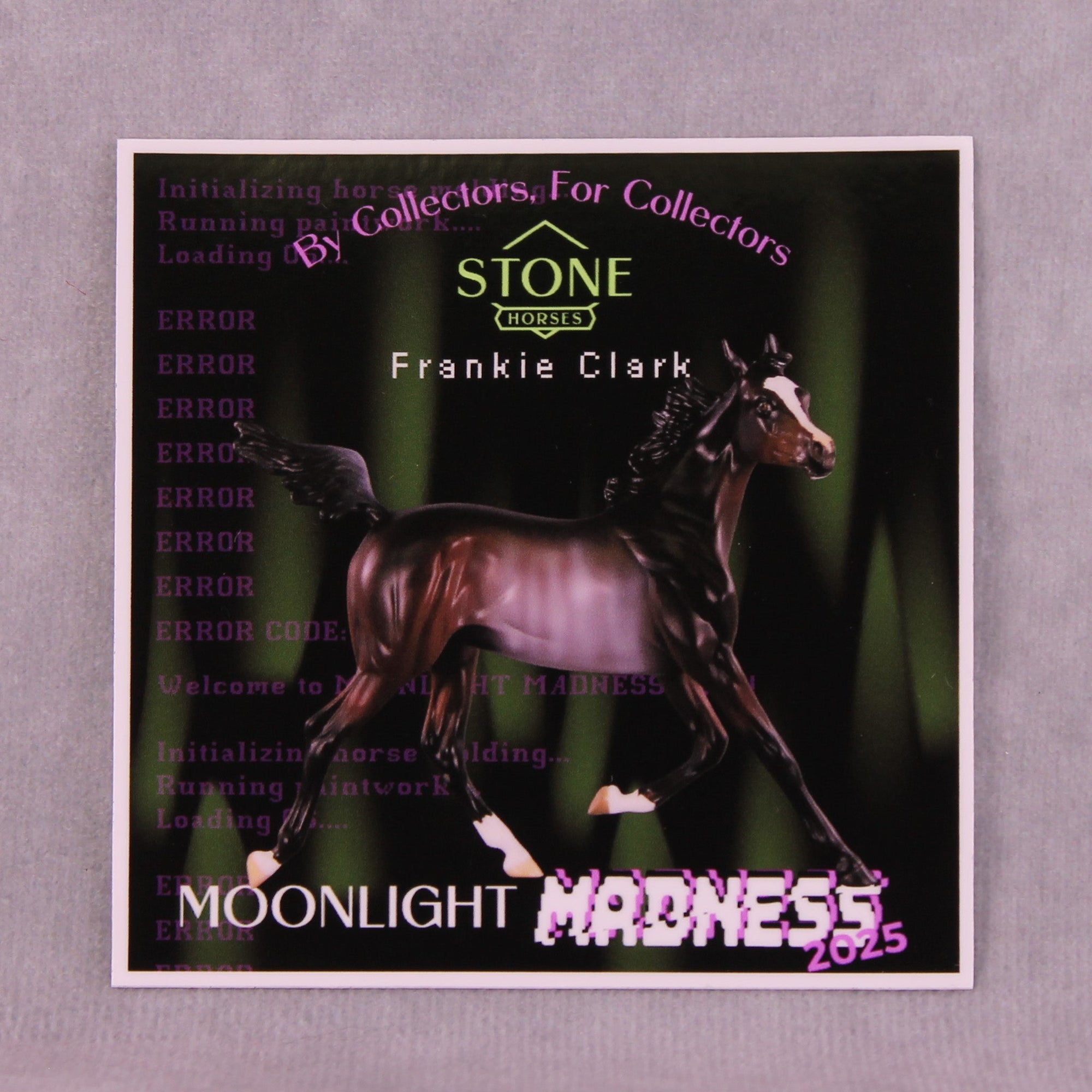 Moonlight Madness Frankie Clark Sticker 2025 Limited Edition