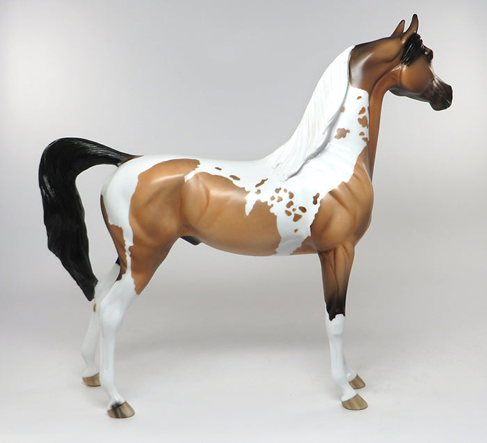 GENIE IN A BOTTLE-LE-5 BAY TOBIANO MAWARI NON CUSTOM VERSION ARABIAN MODEL HORSE EQ 2016 7/28