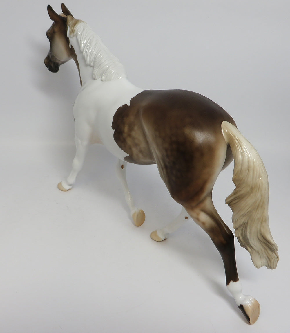 GOBBLER-LE-5 CUSTOM DAPPLE SILVER PALOUSE MODEL HORSE CYBER MONDAY 2017