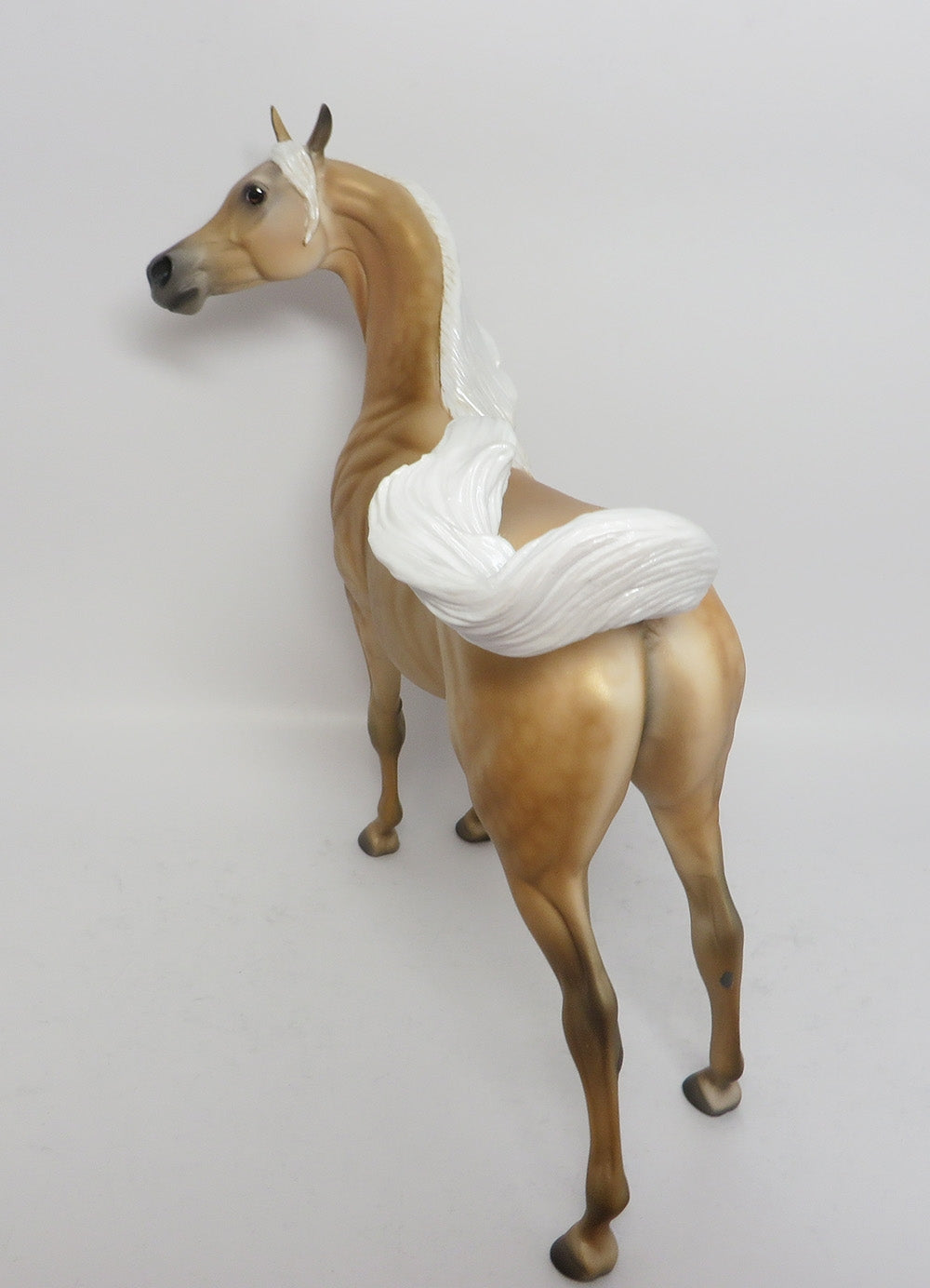 GOLDEN MIST-OOAK CUSTOM DAPPLE PALOMINO ARABIAN WHS 2017