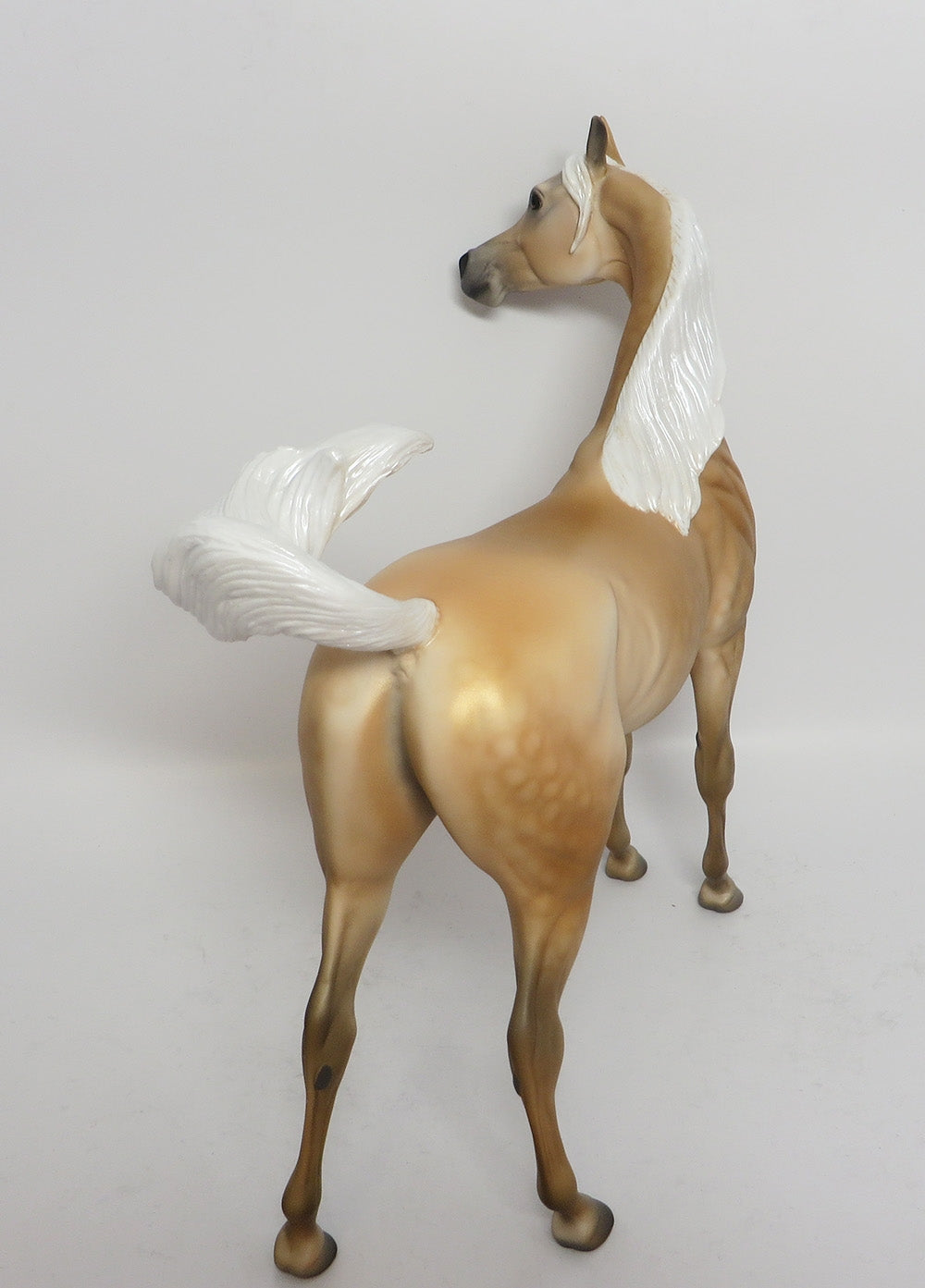 GOLDEN MIST-OOAK CUSTOM DAPPLE PALOMINO ARABIAN WHS 2017