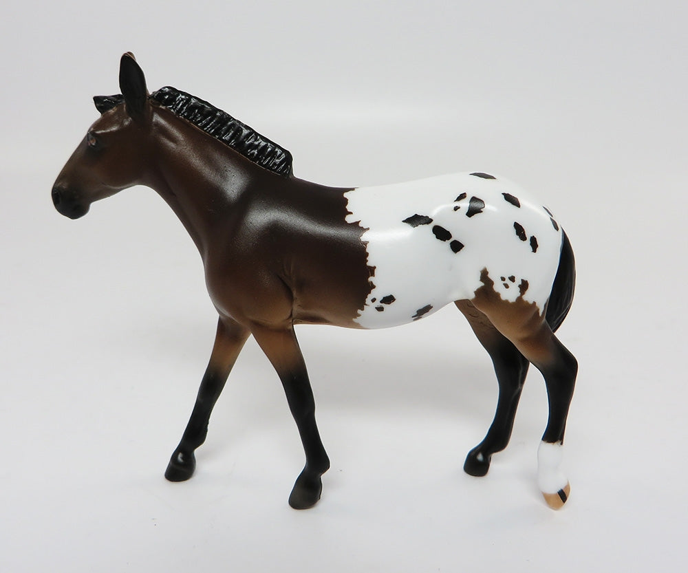 GROVER-LE-8 CUSTOM BAY APPALOOSA MULE CHIPS LHS 2017