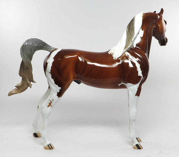HERCULES-LE4 SILVER BAY PAINT ARABIAN MODEL HORSE EQ 2016 7/28
