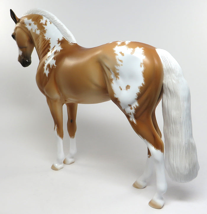 OPUS-OOAK ETCHED PALOMINO PAINT ANDALUSIAN BY DAWN QUICK 6/7
