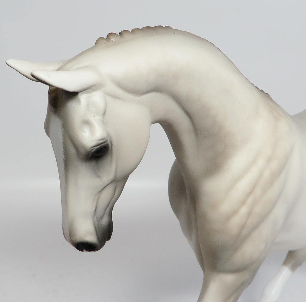 Doodle Bug~OOak dapple grey pony model horse by Sheryl Leisure