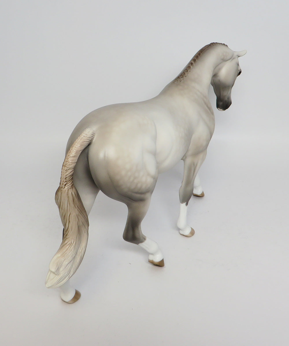 Doodle Bug~OOak dapple grey pony model horse by Sheryl Leisure