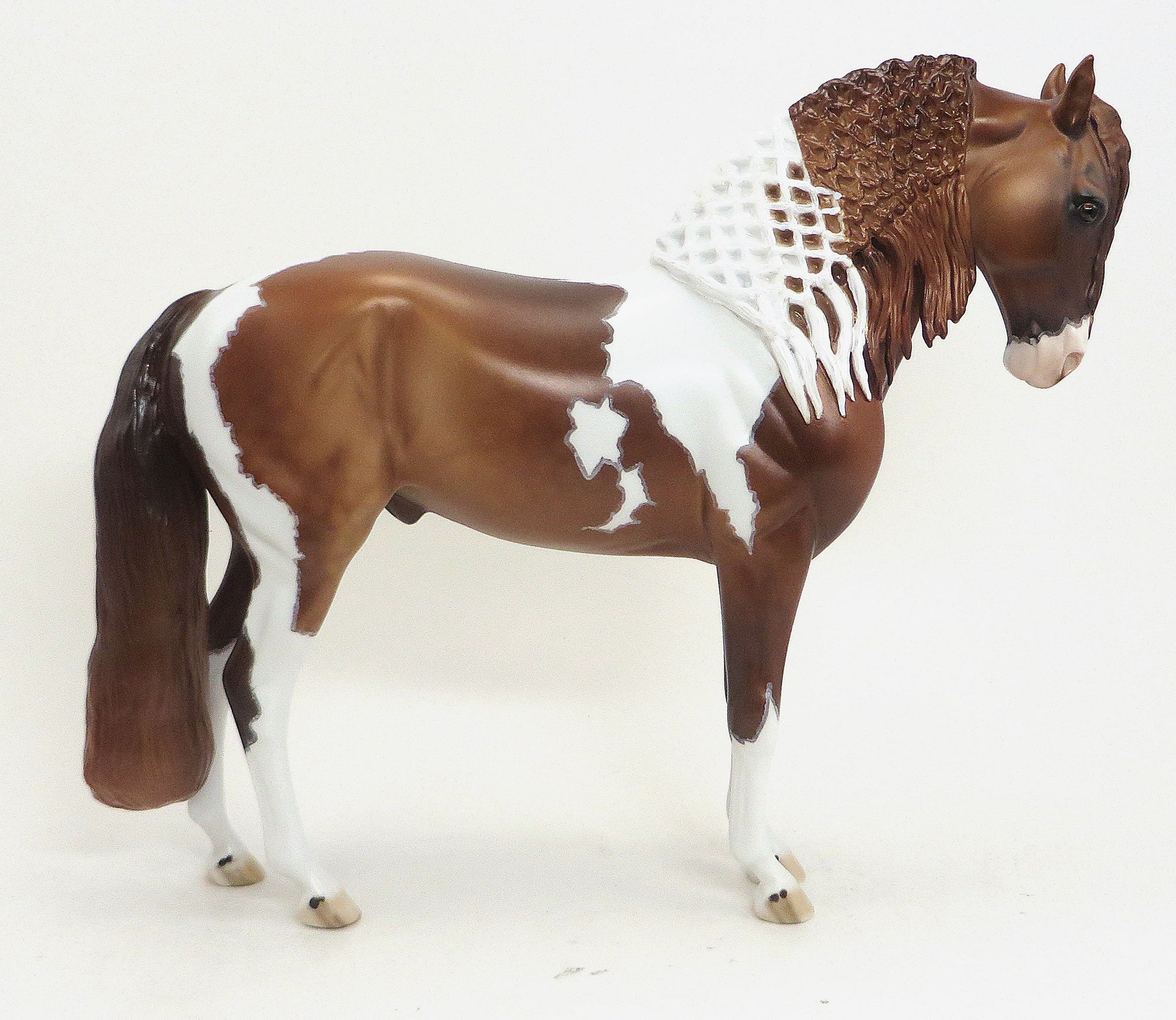 BIRCH - OOAK CHESTNUT PAINT IBERIAN - 9/11