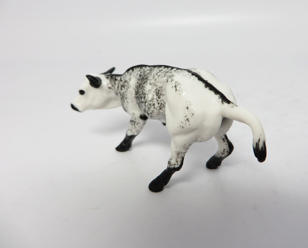GRAHAM~OOAK BLACK SPECKLED CUTTER CALF CHIP 11/10/17