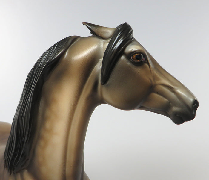 PIERS-OOAK DAPPLE BAY MORGAN MODEL HORSE 6/29