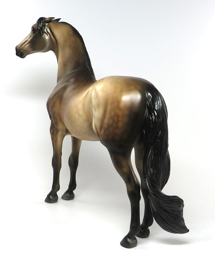 PIERS-OOAK DAPPLE BAY MORGAN MODEL HORSE 6/29