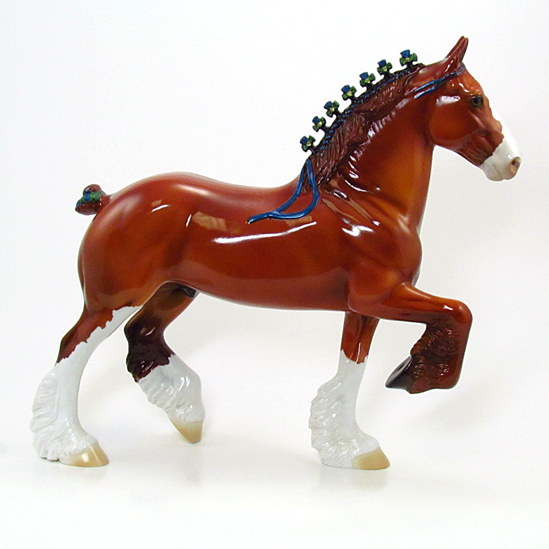 ALFRED E. NEWMAN - OOAK Chestnut Gelding Trotting Drafter - 6/15