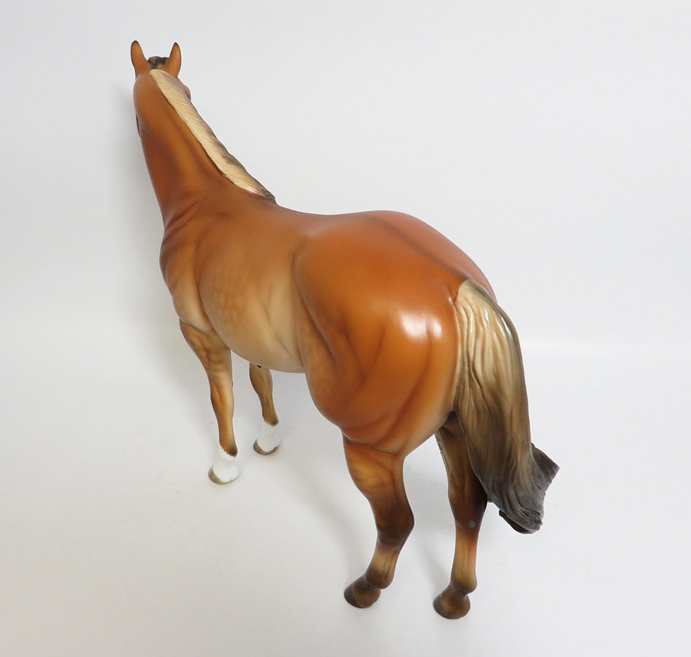 KAJIN-OOAK PRIMITIVE BAY DUN ISH MODEL HORSE 11/13/17