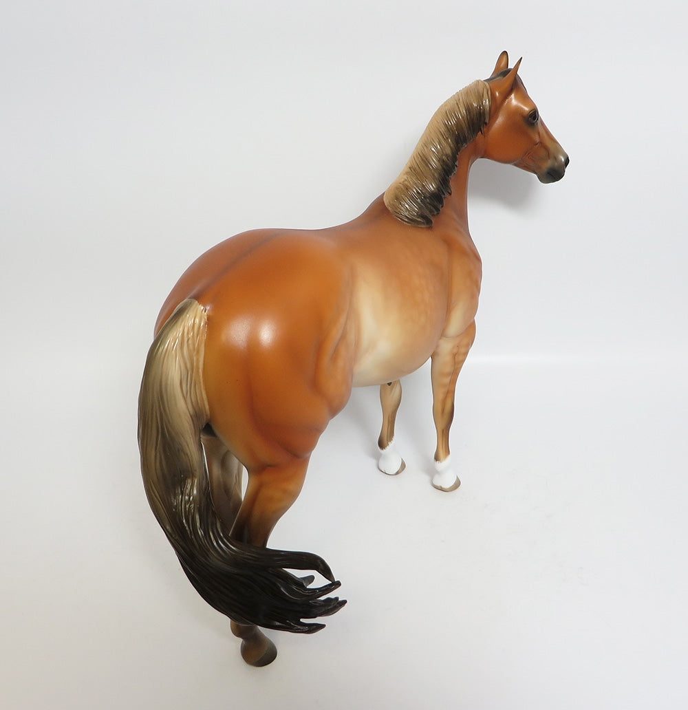 KAJIN-OOAK PRIMITIVE BAY DUN ISH MODEL HORSE 11/13/17