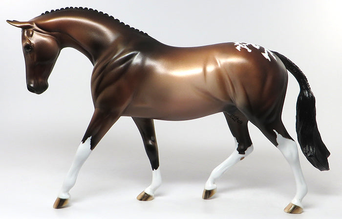 JAZZ MAN-OOAK BAY APPALOOSA PONY MODEL HORSE 6/29