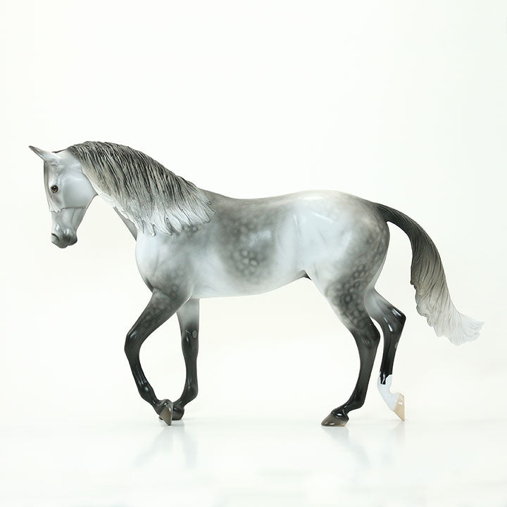 MOON DUST - OOAK Dapple Grey Thoroughbred 6/15