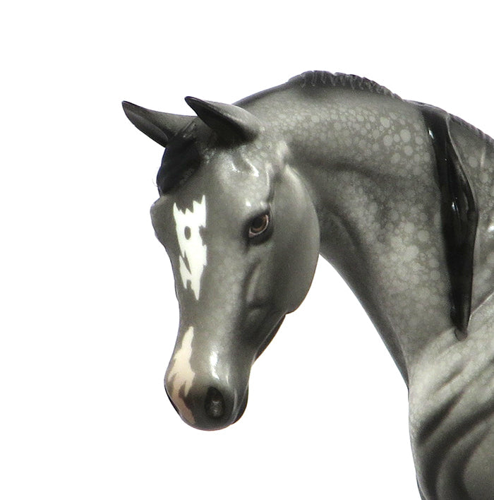 HONEY BUNCH-OOAK LEOPARD APPALOOSA ARABIAN PEBBLES MODEL HORSE 7/1