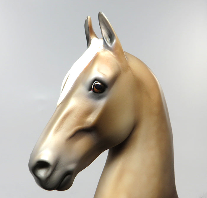 GRAND SLAM BOY-OOAK PALOMINO SADDLEBRED MODEL HORSE 6/30