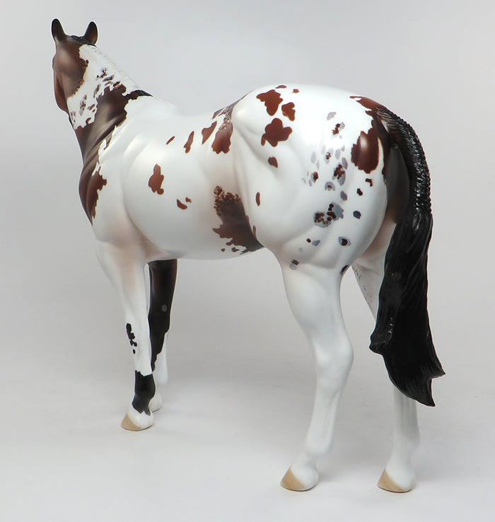 CHAMP-OOAK BAY PINTALOOSA ISH MODEL HORSE 7/7